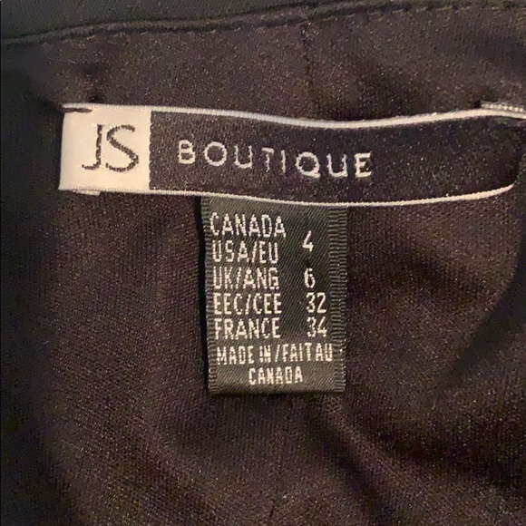 JS Boutique Black Cocktail Dress - Picture 4 of 6